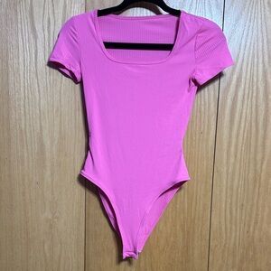 SHEIN Vibrant Pink Bodysuit